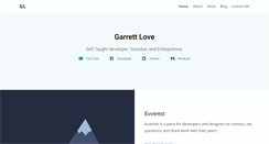 Desktop Screenshot of garrettlove.com